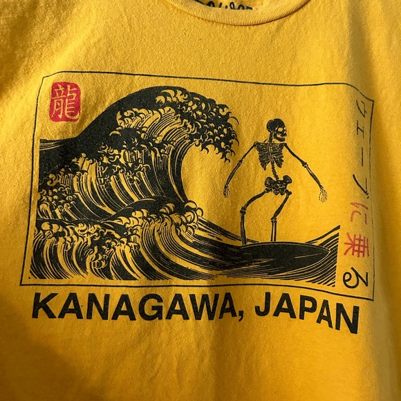 Bowery Supply Co. Yellow T-Shirt - Picture 2 of 5